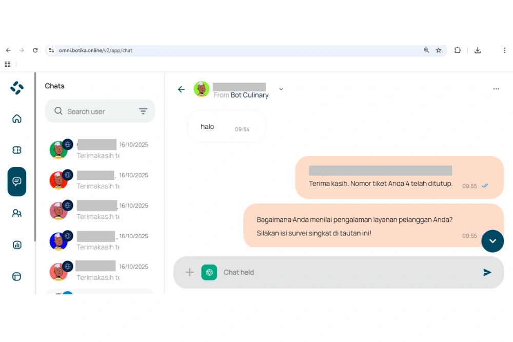 omnibotika untuk konsistensi layanan di berbagai channel