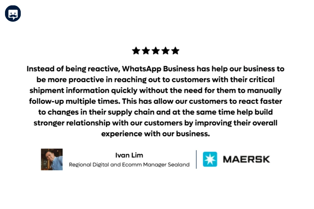 Ulasan positif atau testimoni di website Botika sebagai bukti kepuasan pelanggan