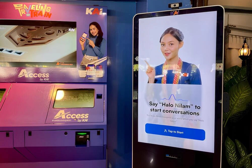 NILAM Digital Human AI dari KAI yang berkolaborasi dengan Botika