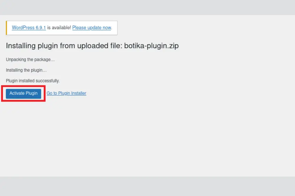 Aktifkan plugin web chat agar dapat mulai melayani pelanggan di bisnis Anda